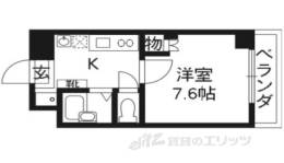 アンソレイエ四条間取り図面