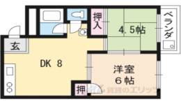コーポラスひろ間取り図面