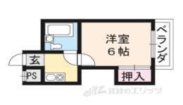 ハウス朝川間取り図面