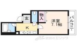 スカイロード御池間取り図面