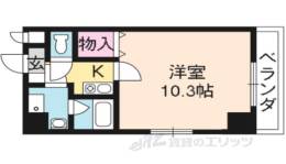 フレア千本三条間取り図面