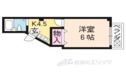 コーポ二条間取り図面