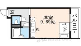 フラワー　レジデンス　ＨＡＲＥ祇園間取り図面
