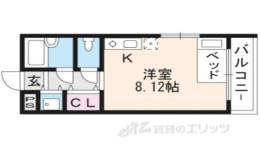 フラワー　レジデンス　ＨＡＲＥ祇園間取り図面