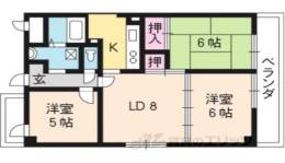 ヴィランセンワ丸太町間取り図面
