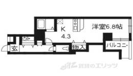 ヴィランセンワ丸太町間取り図面