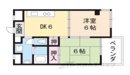 ヴィランセンワ丸太町間取り図面