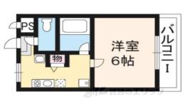 ホーユウコンフォルト西陣409間取り図面