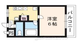 ホーユウコンフォルト西陣410間取り図面