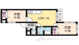 ライブラ七条間取り図面