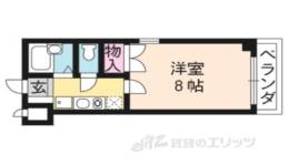 ヴィルヌーブ花屋町間取り図面