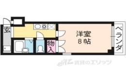 ヴィルヌーブ花屋町間取り図面