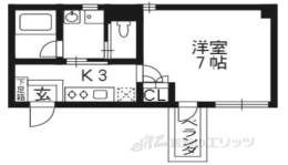 ヴィルヌーブ花屋町間取り図面