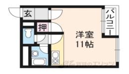 フォーブル西院間取り図面