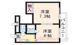 レザン四条大宮間取り図面