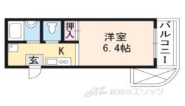 レザン四条大宮間取り図面