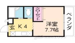 ラメール深草間取り図面