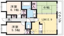 フレッチェ２間取り図面