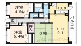 フレッチェ２間取り図面