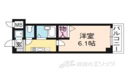 なかよしマンション四条大宮間取り図面