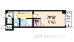 なかよしマンション四条大宮間取り図面