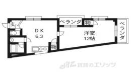 シャンブルド桂間取り図面