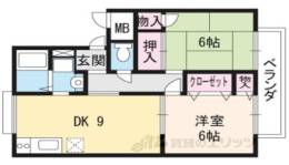コーポ洛彩間取り図面
