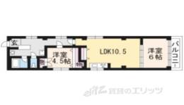 コンツェルト四条西洞院間取り図面