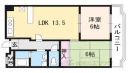 アーバンハイツ苔寺間取り図面