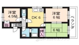 エスコート今堅田間取り図面