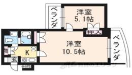 ロワイヤル太秦間取り図面