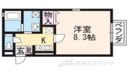 コーポ・ラメール３間取り図面