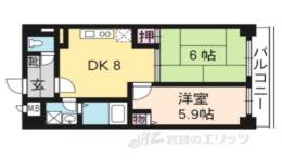 メロディハイム松原間取り図面