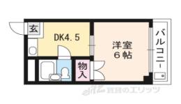 サンライズ北白川間取り図面