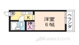 グランタック御所西間取り図面