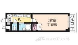 ティモネ御池間取り図面