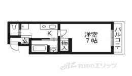 パレス１５間取り図面