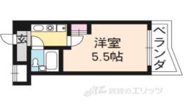 四条大宮シャトー朝日間取り図面