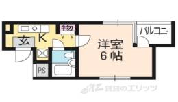 四条大宮シャトー朝日間取り図面