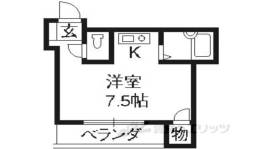 サンシャインシルク嵯峨間取り図面
