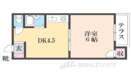 サンシャインシルク嵯峨間取り図面
