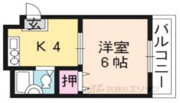 ソサエティ椥辻間取り図面