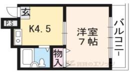 ソサエティ椥辻間取り図面