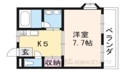 レジデンスミナミ間取り図面