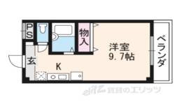 ボナール椥ノ辻間取り図面
