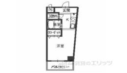 ボナール椥ノ辻間取り図面