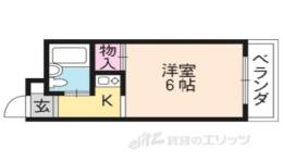 西野山洛庵間取り図面