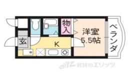 ＬＡＣＡＳＡ山科間取り図面
