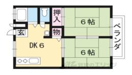 栗東辻ハイツ間取り図面