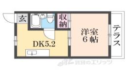 サンハイツ神足間取り図面